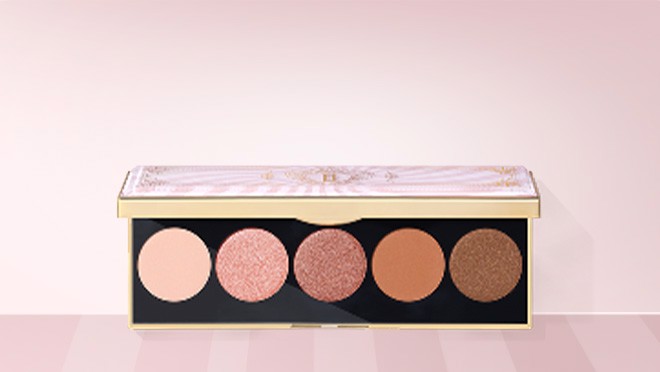 「粉彩球」五色盘